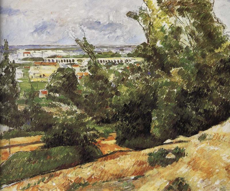 Paul Cezanne north of the Canal de Provence
